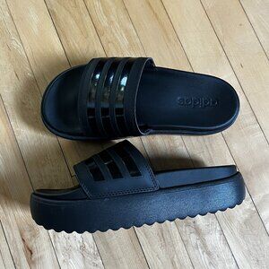 Adidas Adilette Platform Slides